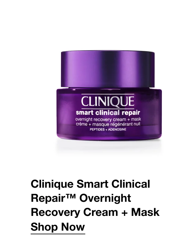 Clinique Smart Clinical Repair™ Overnight Recovery Cream + Mask | Shop Now