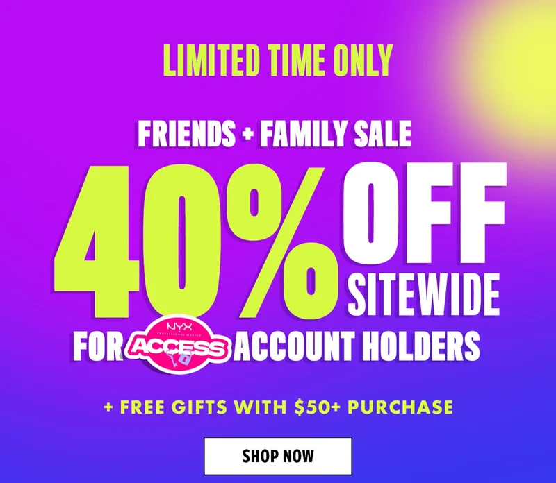 40% off sitewide