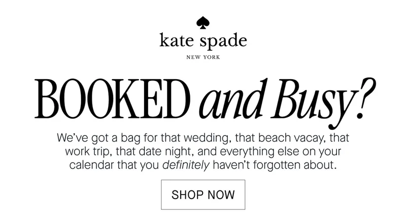 BOOKED and Busy?