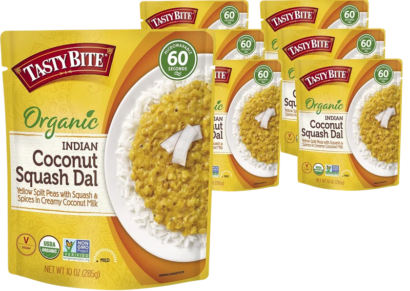 Image of Tasty Bite Organic Coconut Squash Dal Entree (6 Pack)