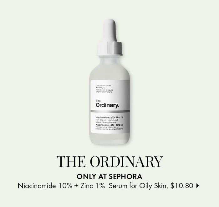 The Ordinary Niacinamide 10% + Zinc 1% Serum for Oily Skin