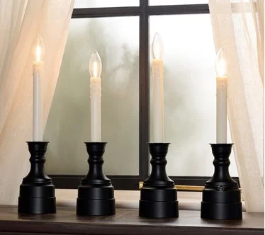 Bethlehem Lights (4) Premium Cordless Window Candles