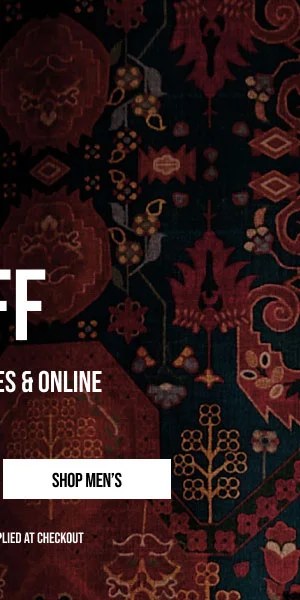 Extra 25% off Shop Men's
