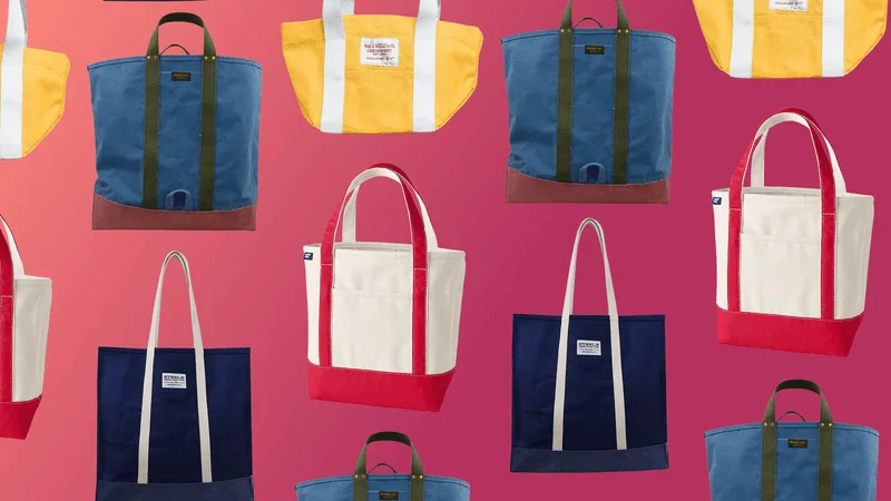 8 all-American canvas tote bags that aren't from L.L.Bean. 8 all-American canvas tote bags that aren't from L.L.Bean.