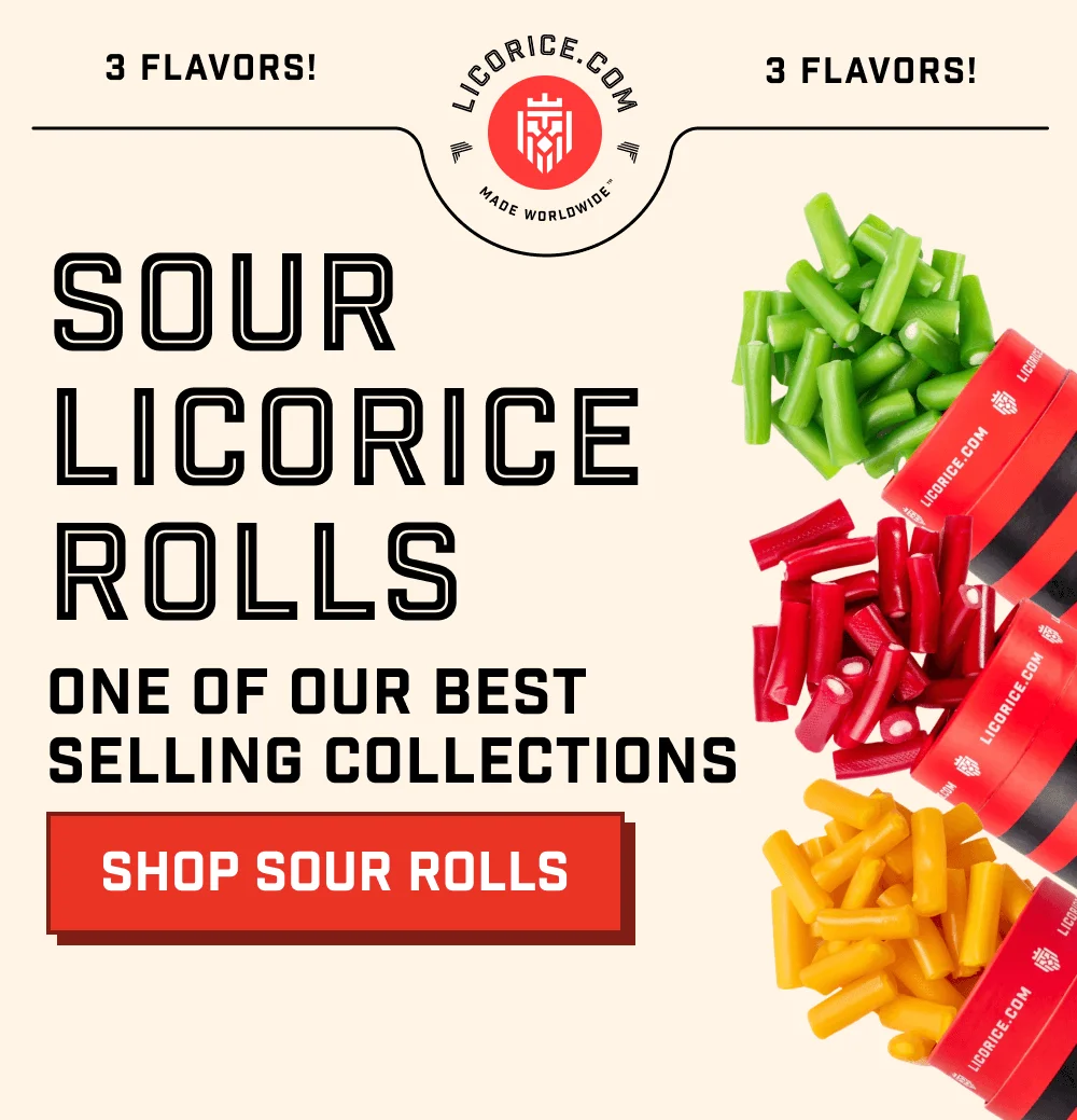 Sour Licorice Rolls - one of our best selling collections. Shop now!