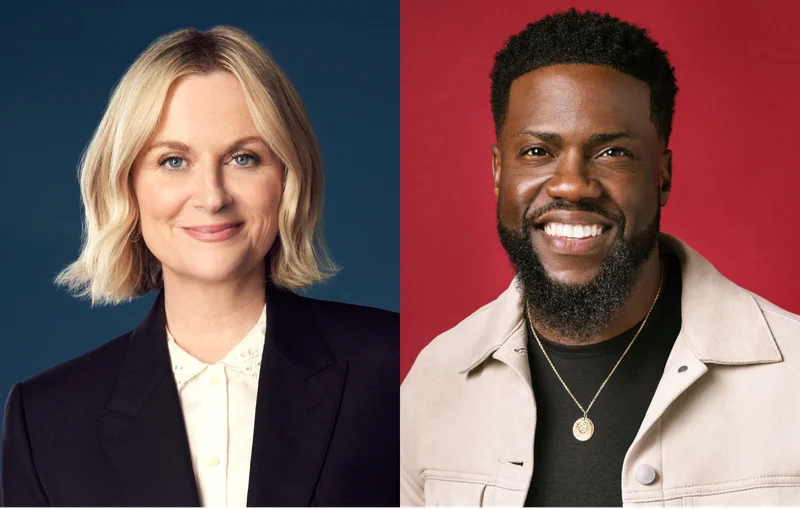 Amy Poehler and Kevin Hart