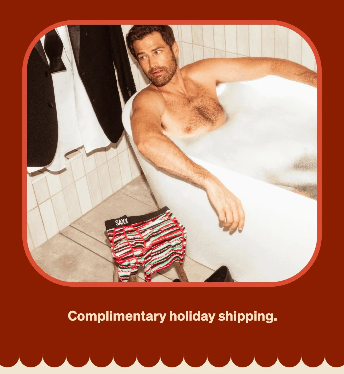 Complimentary ground shipping.