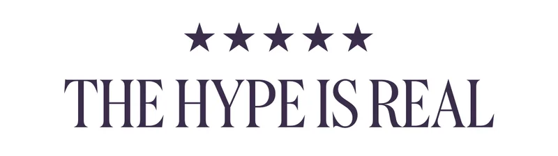 5 stars - THE HYPE IS REAL