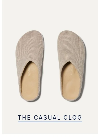 THE CASUAL CLOGS THE CASUAL CLOGS