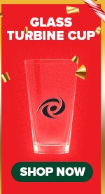 Glass Turbine Cup