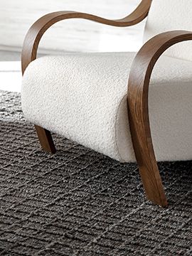 Arles Performance Wool Raised Pattern Area Rug
