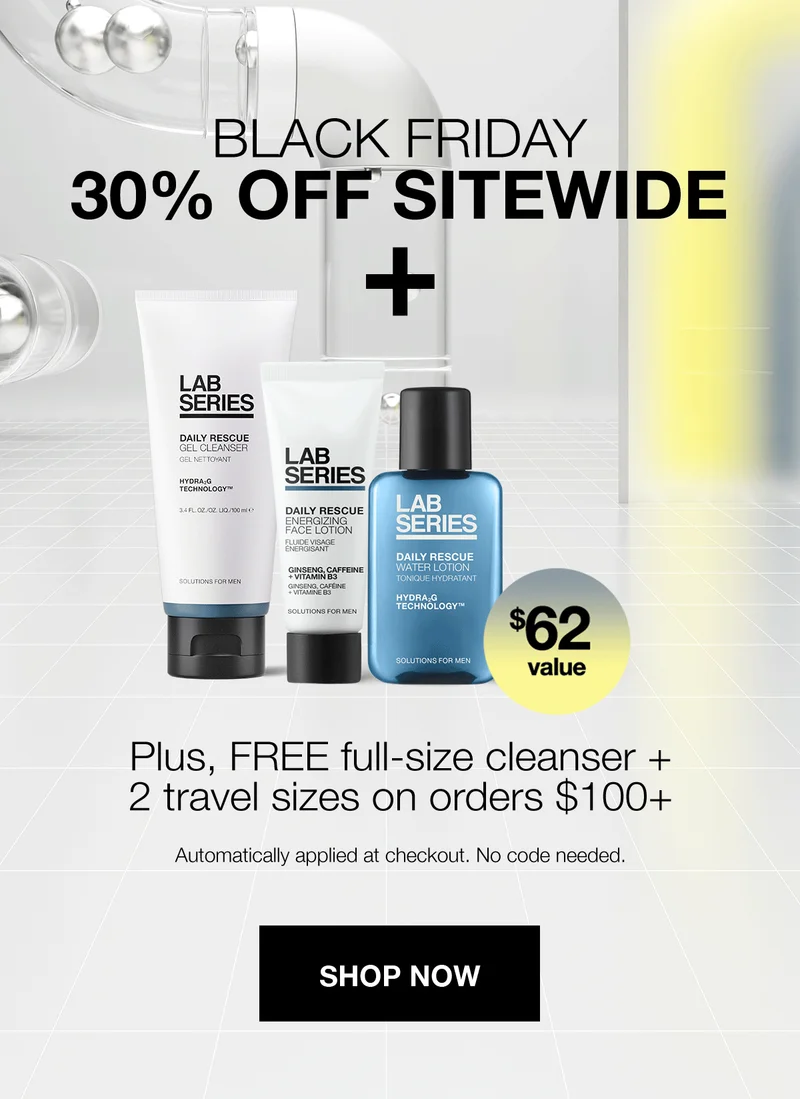 BLACK FRIDAY 30% OFF SITEWIDE + | $62 value | Plus, FREE full-size cleanser + 2 travel sizes on orders $100+ | Automatically applied at checkout. No code needed. | SHOP NOW