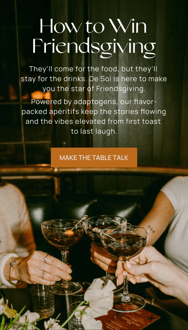 How to Win Friendsgiving | MAKE THE TABLE TALK