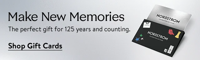 Nordstrom gift cards celebrating 125 years.