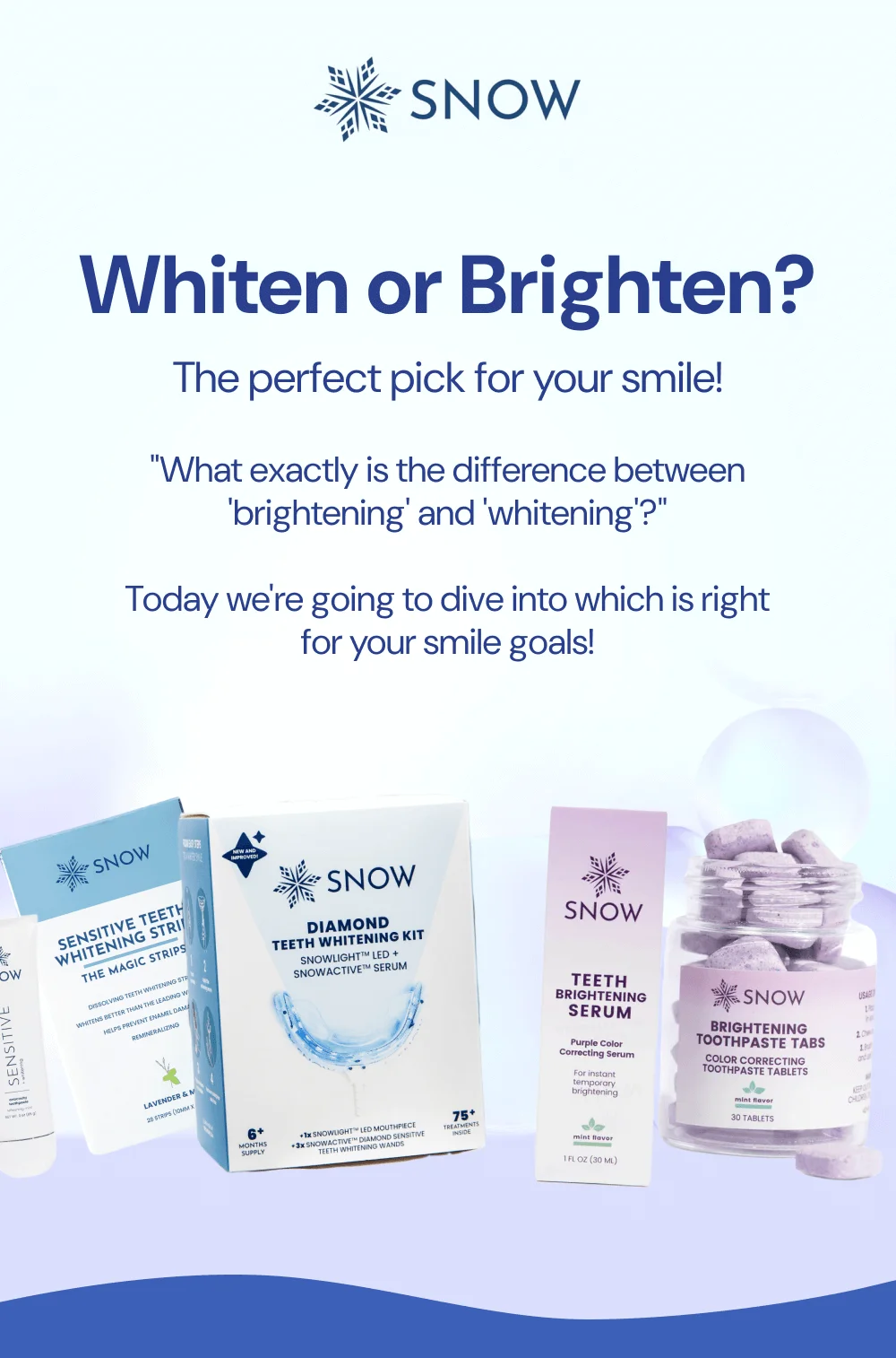 Whiten or Brighten? What's your pick?