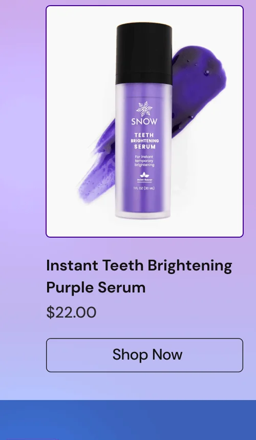 Instant Teeth Brightening Purple Serum [Shop Now]