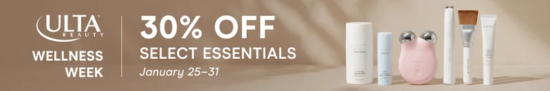 Ulta Wellness Week: 30% OFF Select Essentials | January 25 - 31