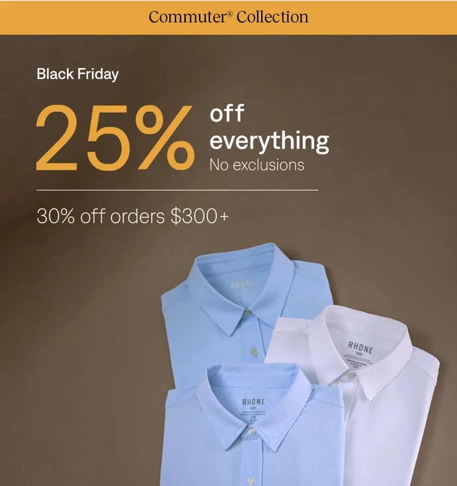 Commuter® Collection: 25% off everything, 30% off $300+