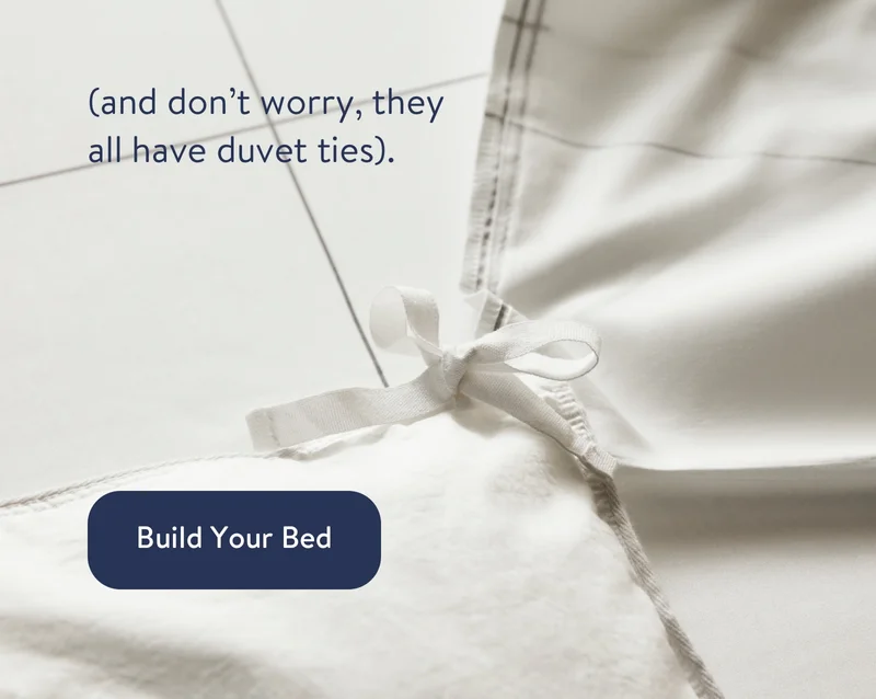(and don't worry, they all have duvet ties)