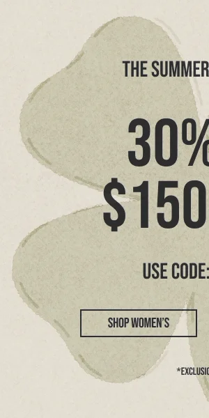 30% off $150 Shop Women