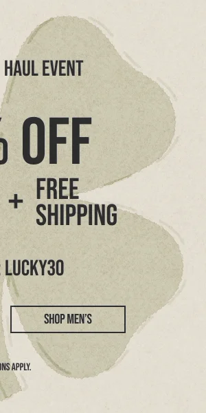 30% off $150 Shop Men