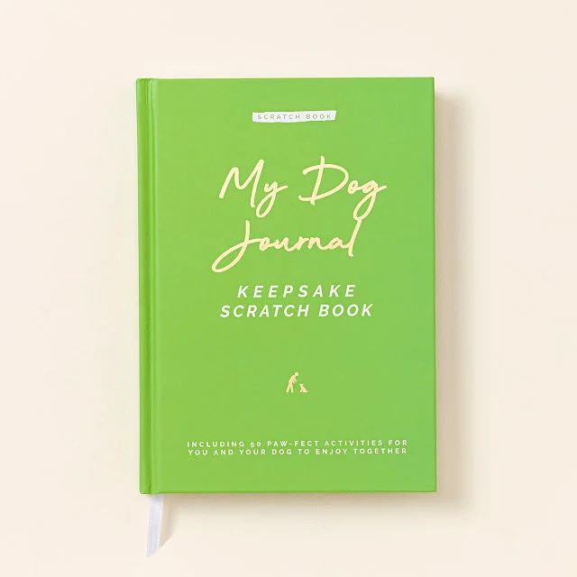 Moments with My Dog Scratch Off Journal