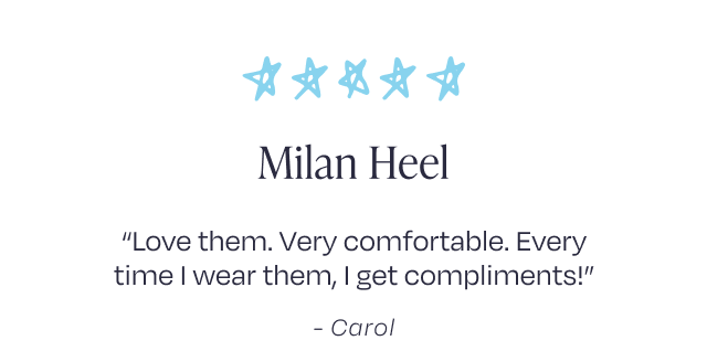Milan Closed Toe Heel -Image