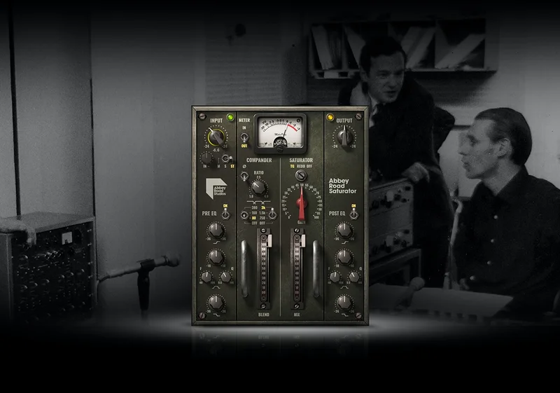 Abbey Road Saturator: Versatile saturator featuring the rare “compander” effect