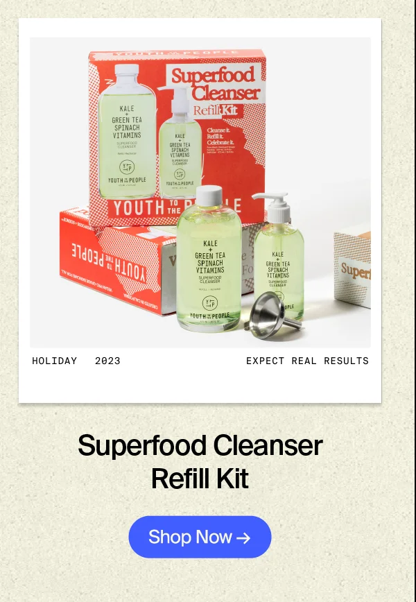 Superfood Cleanser Refill Kit