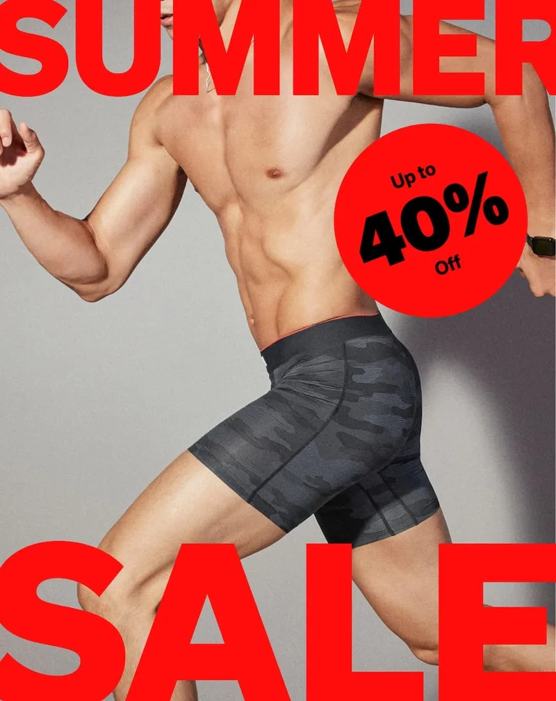Up to 40% off SAXX PRO