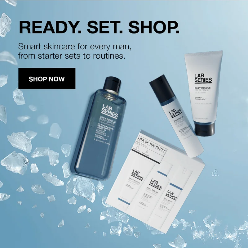 READY.SET.SHOP | Smart skincare for every man from starter sets to routines| SHOP NOW