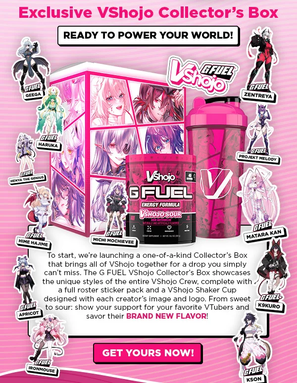 EXCLUSIVE VSHOJO COLLECTOR'S BOX