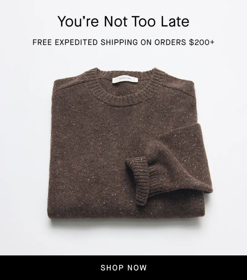 Image | You’re Not Too Late | Free Expedited Shipping on Orders $200+