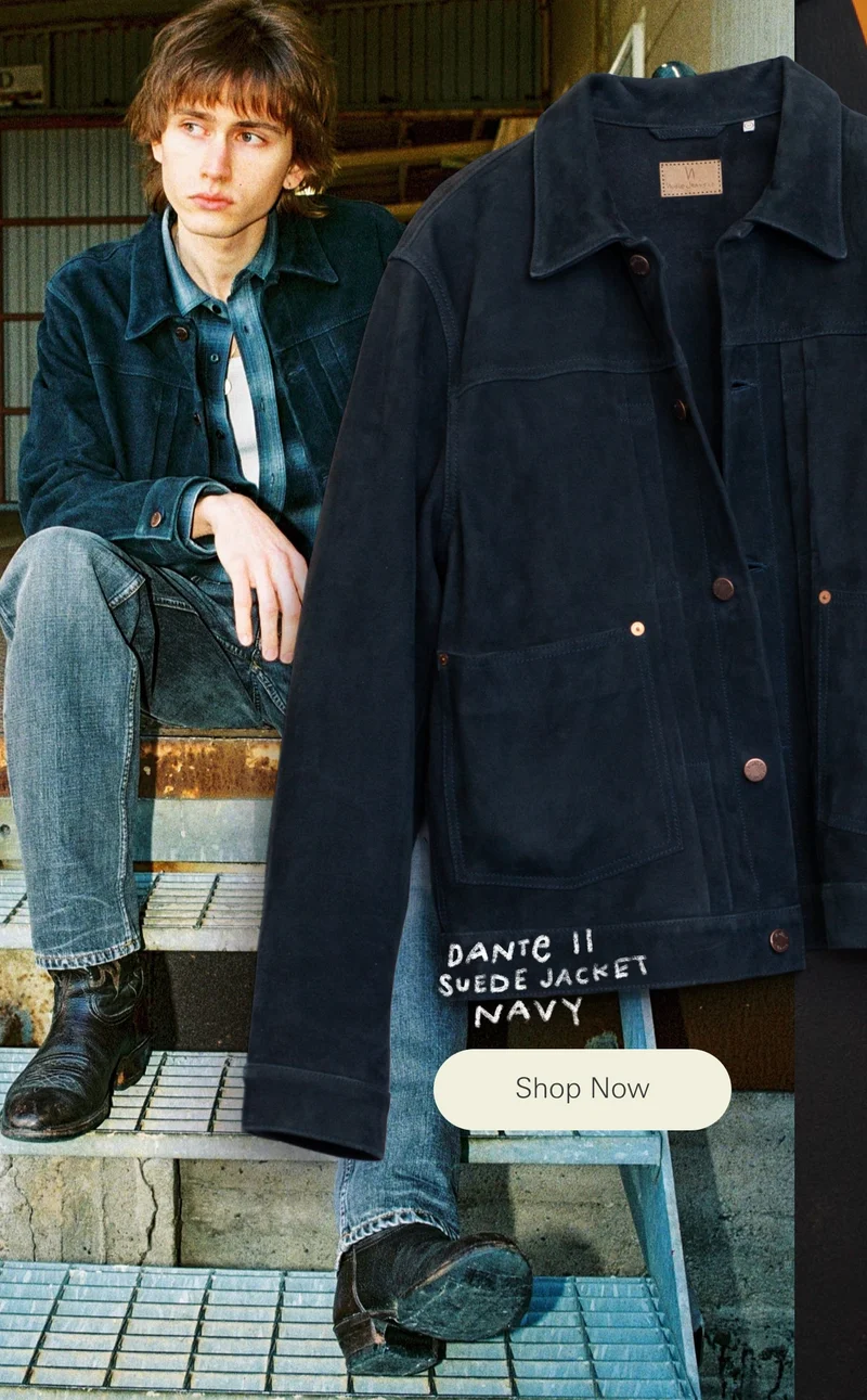 Dante II Suede Jacket Navy Dante II Suede Jacket Navy