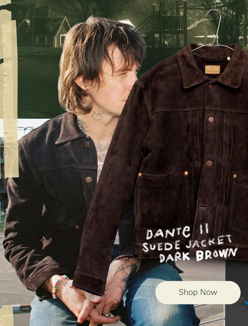 Dante II Suede Jacket Dark Brown Dante II Suede Jacket Dark Brown