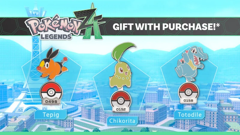 Pokémon Legends: Z-A - Gift with Purchase!*