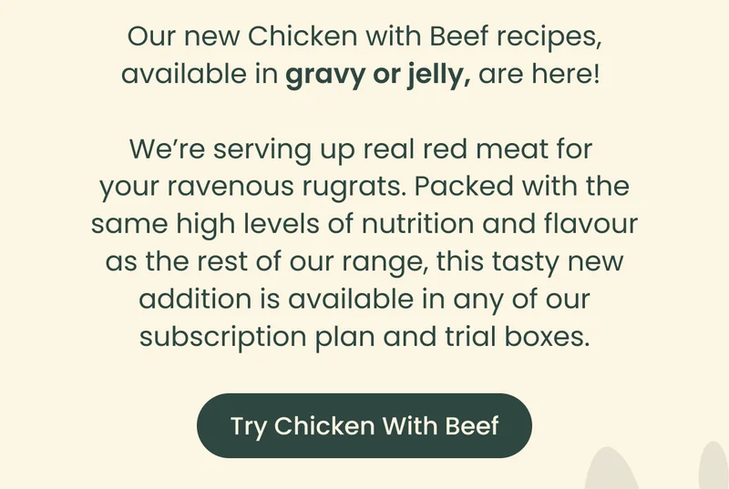 Try Chicken with Beef