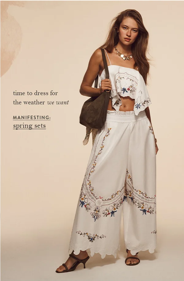 Manifesting: spring sets