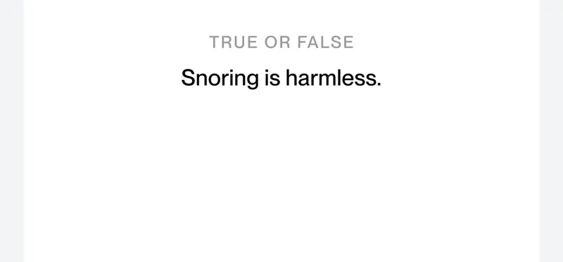True or False
