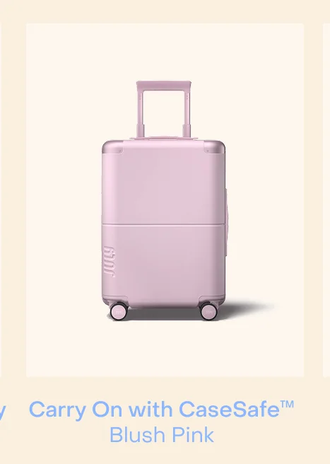 Carry On with CaseSafe Blush Pink