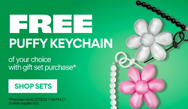 FREE KEYCHAIN WITH GIFT SET PURCHASE