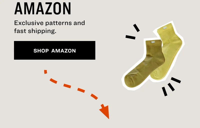 AMAZON Exclusive patterns and fast shipping. SHOP  Amazon