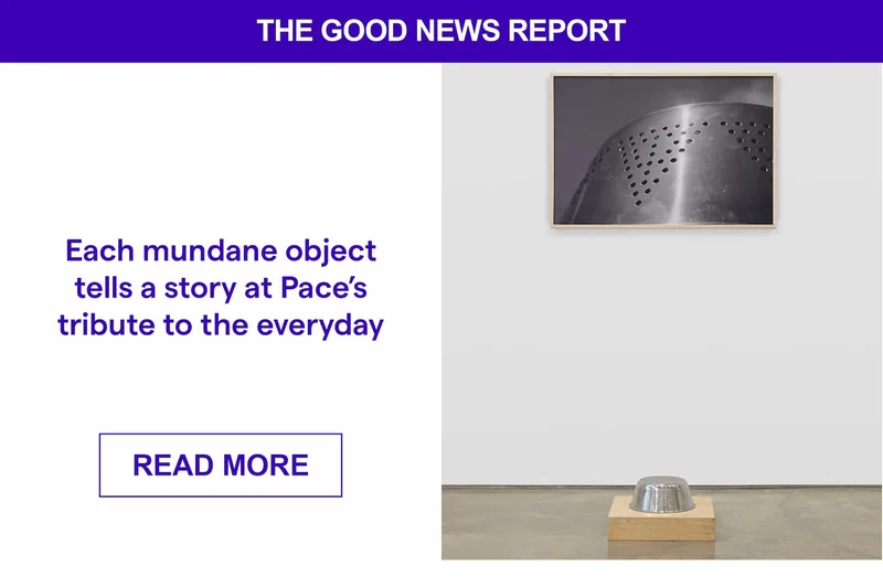 Each mundane object tells a story at Pace’s tribute to the everyday