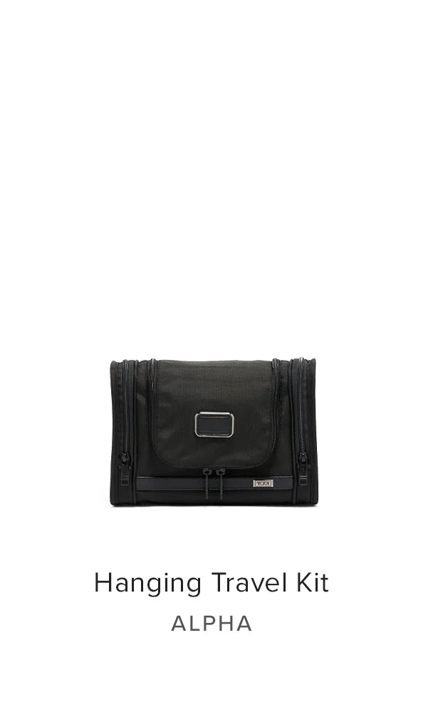 Alpha: Hanging Travel Kit