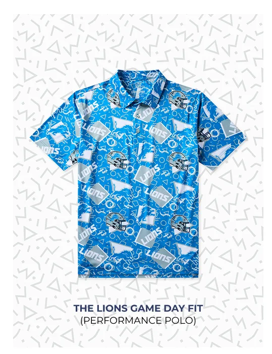 Performance Polo: The Lions Game Day Fit