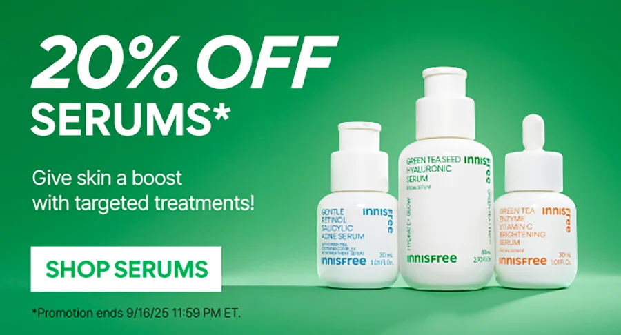 20% OFF SERUMS