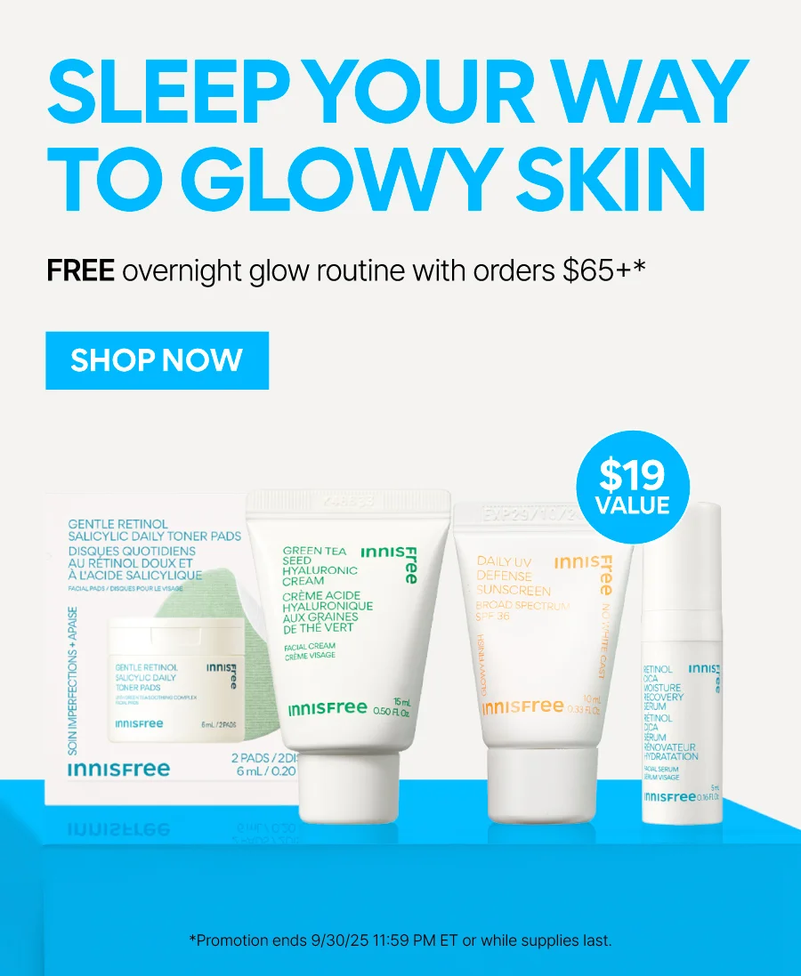 FREE OVERNIGHT GLOW ROUTINE WITH ORDERS $65+