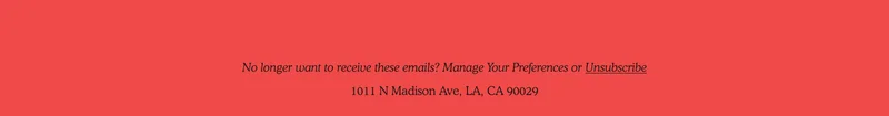 Manage Preferences