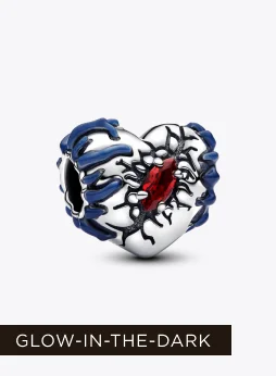 Stranger Things Glow-in-the-dark Heart Charm