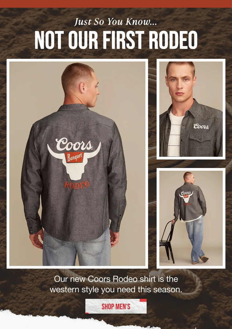 Coors Rodeo Shirt Shop Now
